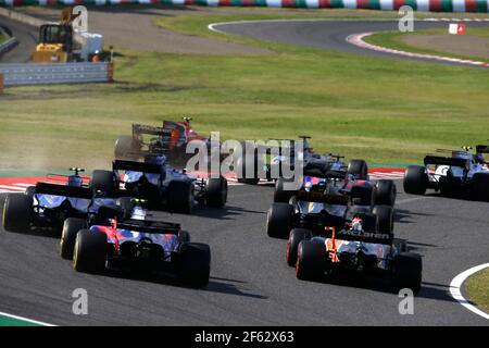 VANDOORNE Stoffel (bel) McLaren Honda MCL32, azione durante il Campionato del mondo di Formula uno 2017, Gran Premio del Giappone dal 5 all'8 ottobre a Suzuka - Foto DPPI Foto Stock
