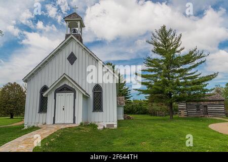 Ball's Falls Conservation Area Niagara Escarpment Lincoln Ontario Canada in estate Foto Stock