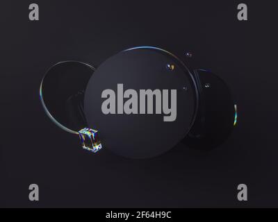 Abstract minimal mockup. Foto Stock
