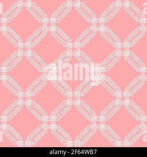 Seamless pattern astratti con ottagoni Foto Stock