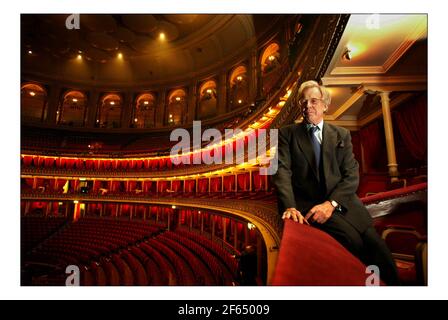 David Elliott nella Royal Albert Hall di Londonpic David Sandison 13/12/2005 Foto Stock