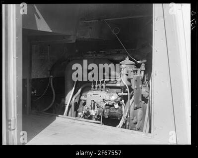 Spazio in autobus, Stockholm County Omnibus, Slo Enebyberg bus 62. Foto Stock