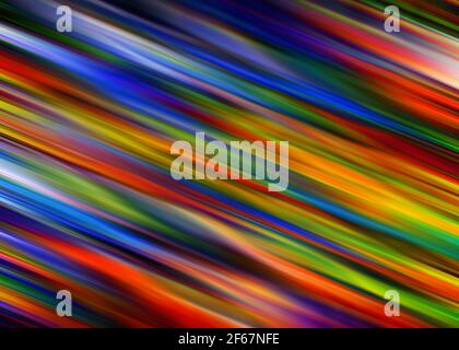 Il movimento multicolore sfocia diversi colori luminosi sfondo astratto Foto Stock