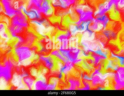 Modello astratto da sfondi multicolore dipinte ad acquerello Foto Stock