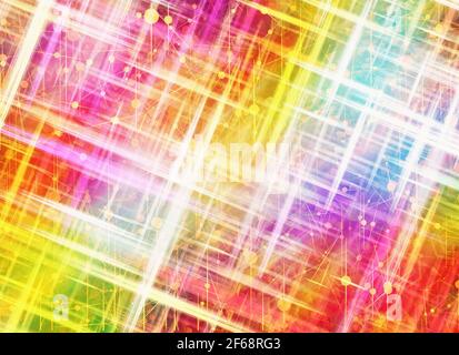 molti sfondo moderno e colorato Foto Stock