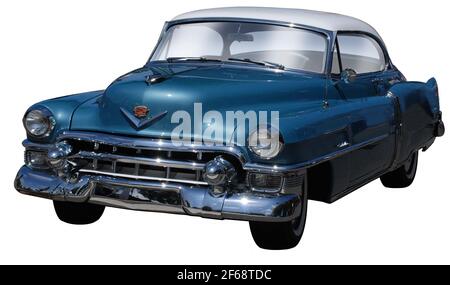 1953 Cadillac Eldorado con grande griglia cromata. Foto Stock