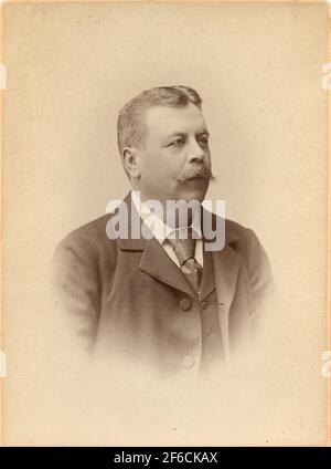 Utilizzare Spatron Anton Ohlsson, che è stato Vice Board 1883-1891, membro del Consiglio 1891-1893, Vice Presidente 1893-1907, Presidente 1907-1917 Foto Stock