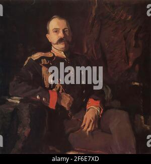 Valentin Serov - Ritratto Granduca Georgy Mikhailovich 1901 Foto Stock