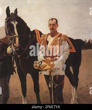 Valentin Serov - Ritratto granduca Paul Alexandrovich 1897 Foto Stock