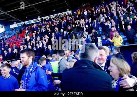 Montrose Football Club, Champions Foto Stock