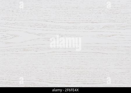 Texture senza cuciture. Rovere massiccio con motivi in legno naturale, verniciato con vernice bianca. Superficie in legno liscia per la progettazione di facciate e pavimenti. Foto Stock