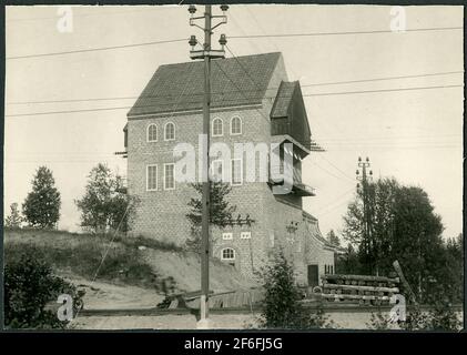 Transformatorstationen i Nuortikon. Foto Stock