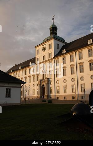 Schloss Gottorf Eingangsportal Foto Stock