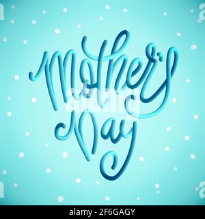 Felice Festa della Mamma Illustrazione Vettoriale