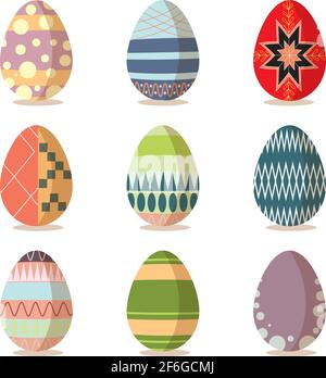 Uova di Pasqua Illustrazione Vettoriale