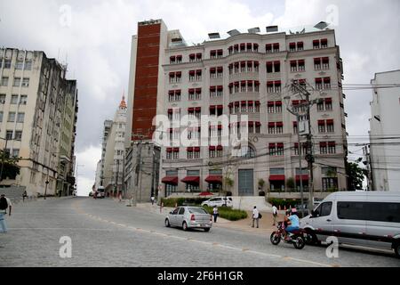 salvador, bahia / brasile - 16 novembre 2020: Facciata dell'hotel Fasano nel centro storico della città di Salvador. Foto Stock