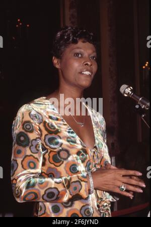 Dionne Warwick Circa 1980's Credit: Ralph Dominguez/MediaPunch Foto Stock