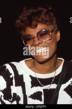 Dionne Warwick Circa 1980's Credit: Ralph Dominguez/MediaPunch Foto Stock