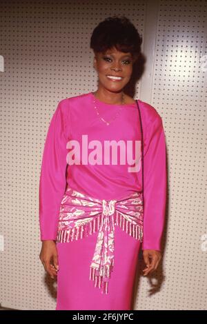 Dionne Warwick Circa 1980's Credit: Ralph Dominguez/MediaPunch Foto Stock