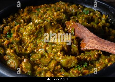 Caruru, cucina brasiliana Foto Stock