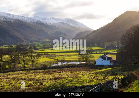 St Johns in the vale, Lake District National Park, Cumbria Foto Stock
