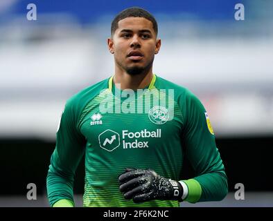 File foto datata 06-02-2021 del portiere dei Queens Park Rangers Seny Dieng. Data immagine: Sabato 6 febbraio 2021. Data di emissione: Giovedì 1 aprile 2021. Foto Stock