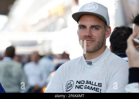 KRAIHAMER Dominik (aut), Enso CLM P1/01 Nismo lmp1 team Bykolles racing, ambiance portrait durante la 24 le Mans 2017 ore di gara e sfilata, dal 16 al 18 giugno sul circuito di le Mans, Francia - Photo Florent Gooden / DPPI Foto Stock