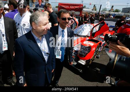 TODT Jean (fra), presidente della FIA, portait ambiance, durante la 2017 le Mans 24 ore di gara e sfilata, dal 16 al 18 giugno sul circuito di le Mans, Francia - Foto Antonin Vincent / DPPI Foto Stock