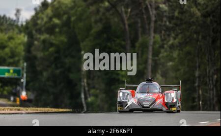 40 ALLEN James (aus), MATELLI Franck (fra), BRADLEY Richard (gbr), Oreca 07 Gibson team Griff racing, azione durante la 24 le Mans 2017 ore test day, il 4 giugno sul circuito di le Mans, Francia - Foto Francois Flamand/DPPI Foto Stock