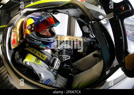 KRAIHAMER Dominik (aut), Enso CLM P1/01 Nismo lmp1 team Bykolles racing, ambiance portrait durante la 2017 le Mans pesage 24 ore, qualificarsi e sfilare dal 11 al 16 giugno sul circuito di le Mans, Francia - Foto Francois Flamand/DPPI Foto Stock