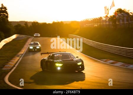 34 SCHIMDT Peter, SAURENMANN Ronnie, Car Collection Motorsport, Audi R8 LMS, azione durante la 2017 ADAC Zurigo 24 ore di Nurburgring, Germania dal 25 al 28 maggio - Foto Antonin Vincent / DPPI Foto Stock