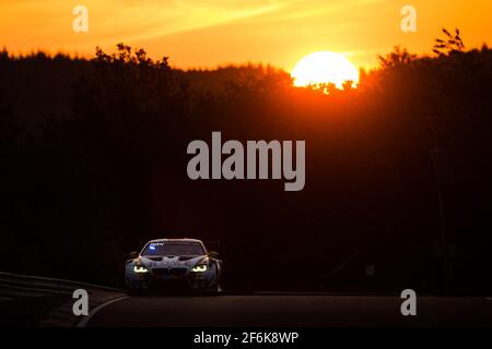 99 ENG Philipp, Sims Alexander, MARTIN Maxime, BASSEG Marc, ROWE Racing BMW M6 GT3, azione durante la 2017 ADAC Zurigo 24 ore di Nurburgring, Germania dal 25 al 28 maggio - Foto Antonin Vincent / DPPI Foto Stock