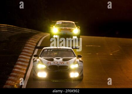 99 ENG Philipp, Sims Alexander, MARTIN Maxime, BASSEG Marc, ROWE Racing BMW M6 GT3, azione durante la 2017 ADAC Zurigo 24 ore di Nurburgring, Germania dal 25 al 28 maggio - Foto Antonin Vincent / DPPI Foto Stock