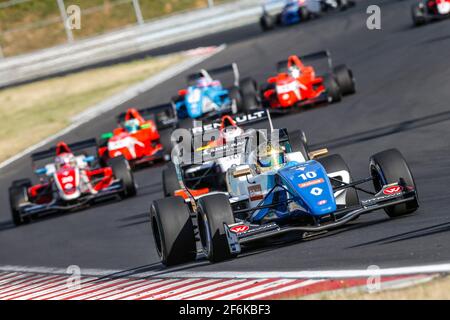 10 SHWARTZMAN Robert (rus) Renault FR 2.0L team R-ACE gp azione durante la gara 2017 di Formula Renault 2.0 ad Hungaroring dal 30 giugno al 2 luglio, in Ungheria - Foto Francois Flamand / DPPI Foto Stock