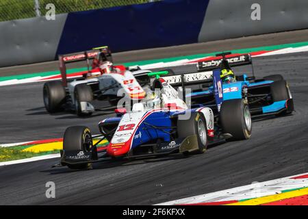 12 BOCCOLACCI Dorian, Trident, azione durante il campionato FIA GP3 2017, Austria dal 7 al 9 luglio , a Spielberg, Austria - Foto Sebastiaan Rozendaal / DPPI Foto Stock