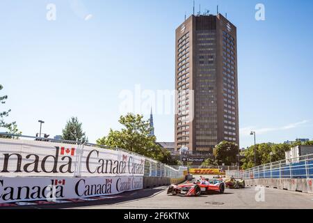 23 HEIDFELD Nick (GER), Formula e team Mahindra Racing, azione durante il campionato di Formula e 2017, a Montréal, Canada dal 28 al 30 luglio - Foto DPPI Foto Stock