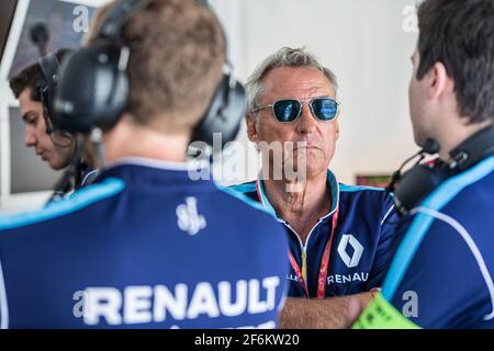 DRIOT Jean Paul (fra), co-fondatore del team Renault E.DAMS, ritratto d'ambiente durante il campionato di Formula e 2017, a Montréal, Canada dal 28 al 30 luglio - Foto Clemente Luck / DPPI Foto Stock