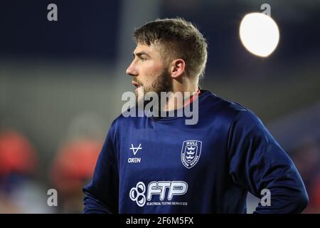 Greg Minikin (3) di Hull KR in, il 4/1/2021. (Foto di Mark Cosgrove/News Images/Sipa USA) Credit: Sipa USA/Alamy Live News Foto Stock