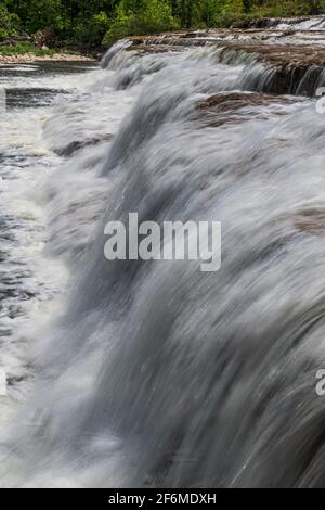 Healey Falls Havelock Ontario Canada in estate Foto Stock