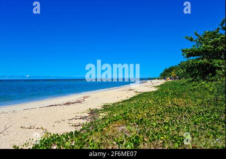 Spiaggia di Santo André, Santa Cruz Cabrália, Bahia, Brasile. Foto Stock