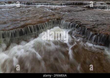 Healey Falls Havelock Ontario Canada in estate Foto Stock