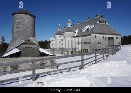 Il granaio, l'isola dei ministri, New Brunswick Canada Foto Stock