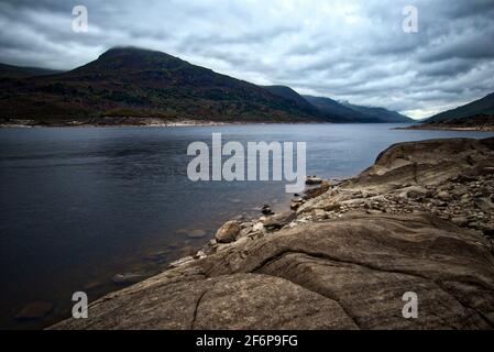 Loch Mullardoch, Highlands scozzesi Foto Stock