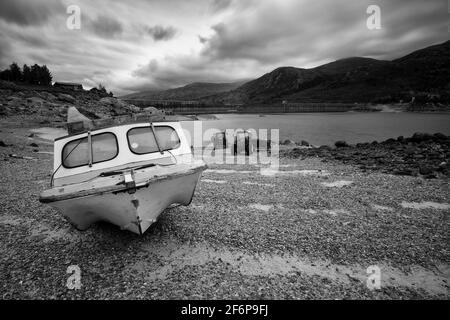 Loch Mullardoch, Highlands scozzesi Foto Stock