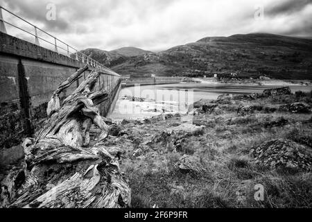 Loch Mullardoch, Highlands scozzesi Foto Stock