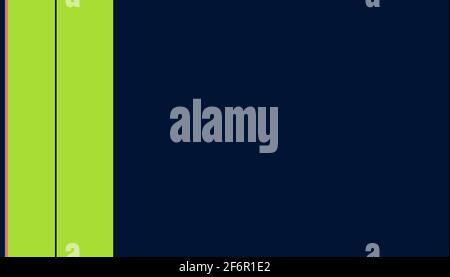 Geometrico semplice moderno astratto linee al neon retrò con motivi a strisce con sfondo scuro Foto Stock