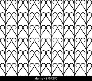 Motivo senza giunture geometrico riccamente astratto. Doodle sfondo. Illustrazione vettoriale. Illustrazione Vettoriale