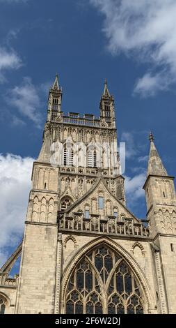 Gloucester Cathedral con sede a Gloucester, Regno Unito. Foto Stock