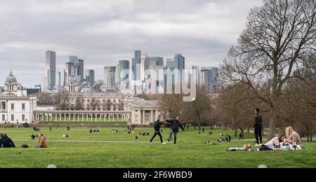 Greenwich Park Foto Stock