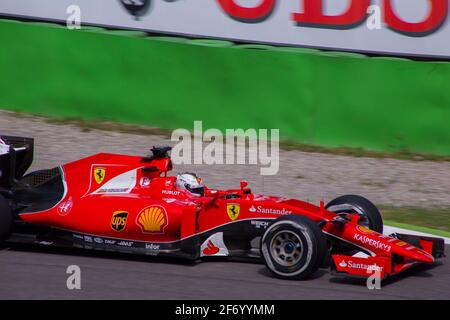 Kimi Räikkönen Ferrari Foto Stock